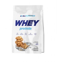 All Nutrition Whey Protein 908 гр (белый шоколад, печенье, двойной шоколад, ваниль) Польша											